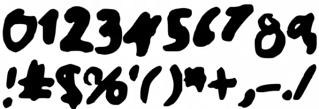 Sarcastica Font OTHER CHARS