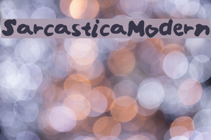 SarcasticaModern Example 2