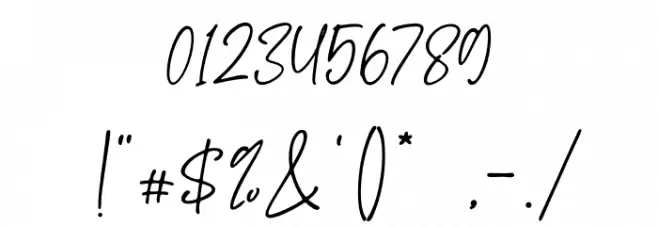 Sarcoline Font OTHER CHARS