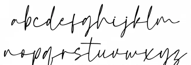 Sarcoline Font LOWERCASE