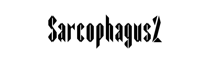 Sarcophagus2 Font