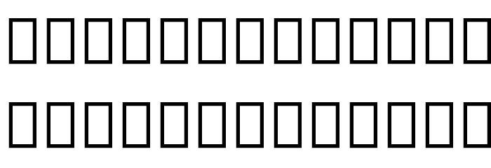 Sardaar Font LOWERCASE