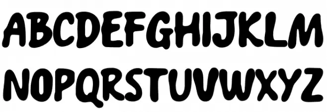 Sardinella Font LOWERCASE