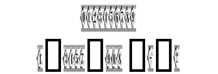 SardinesCanned Font OTHER CHARS