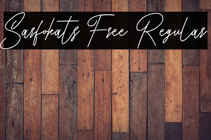 Sarfokats Free Regular Example 2