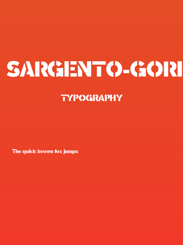 Sargento-Gorila Poster