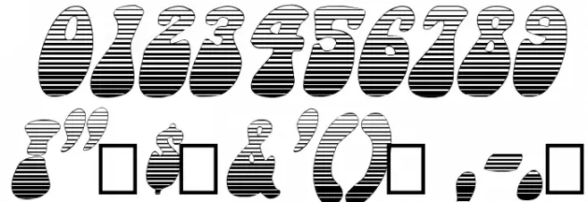 Sargoo Italic Font Alte caractere