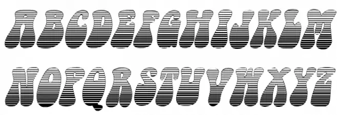 Sargoo Italic Fonte MAIÚSCULAS