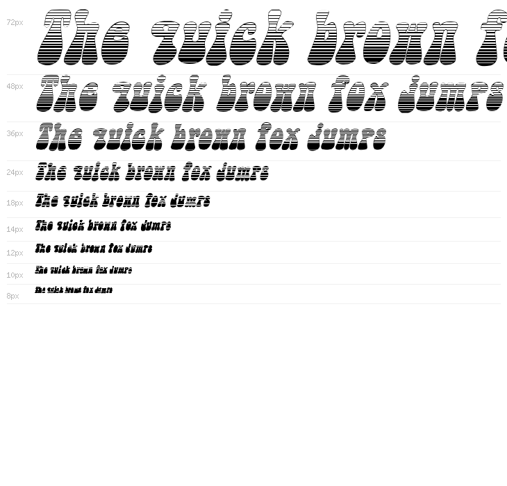 Sargoo Italic Waterfall