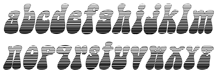 Sargoo Italic Font Litere mici