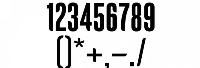 Saridona Font OTHER CHARS