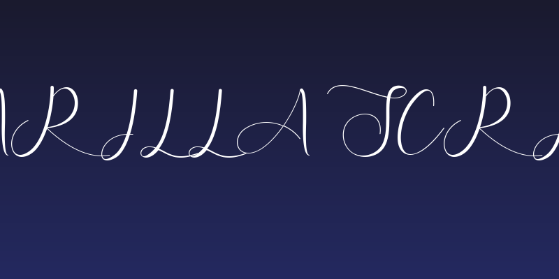 Sarilla Script Social Header