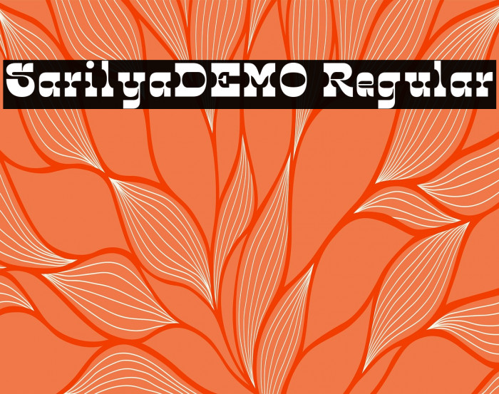 SarilyaDEMO Regular Example 3