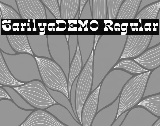 SarilyaDEMO Regular Polices examples