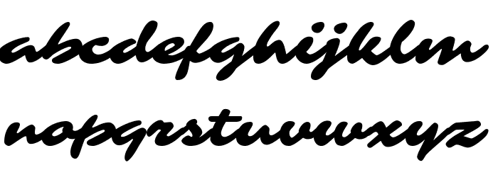 Sarina-Regular Font LOWERCASE