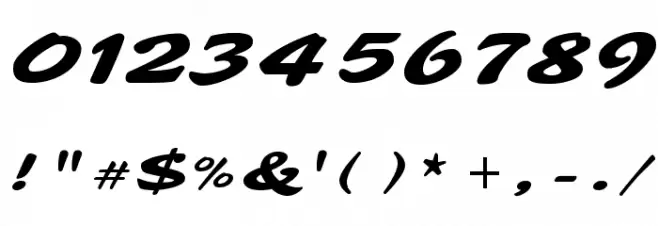 Sarina Font OTHER CHARS