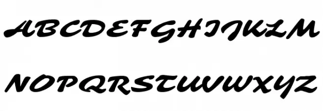 Sarina Schriftart Groß