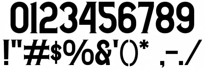 Sarkowik Font OTHER CHARS