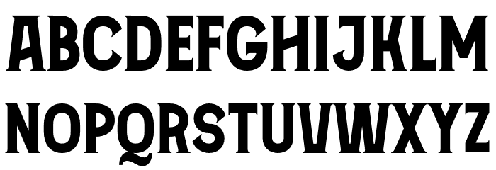 Sarkowik Font LOWERCASE