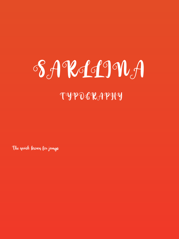 Sarllina Poster
