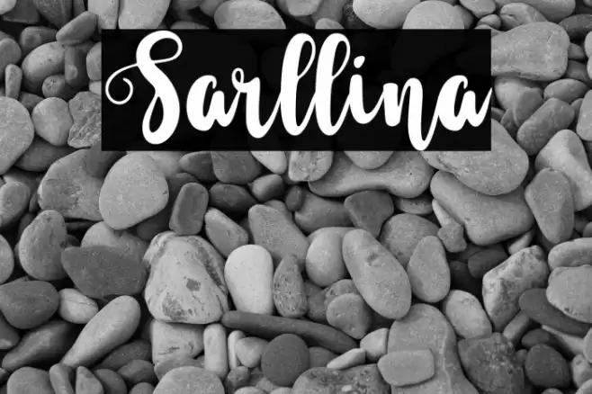Sarllina خط examples