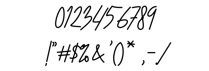 Sarmilla Font OTHER CHARS