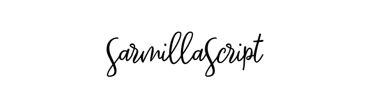 SarmillaScript  नि: शुल्क फ़ॉन्ट्स डाउनलोड