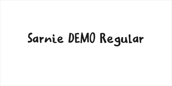 Sarnie DEMO Regular Logo