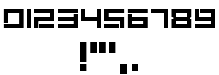 Sarno Regular Font OTHER CHARS