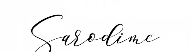 Sarodime  Frei Schriftart Herunterladen