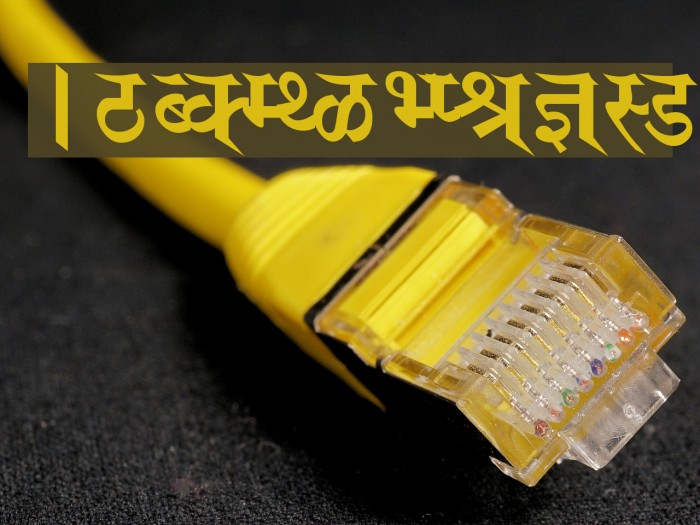 Saroj Font examples