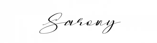 Sarony  Frei Schriftart Herunterladen