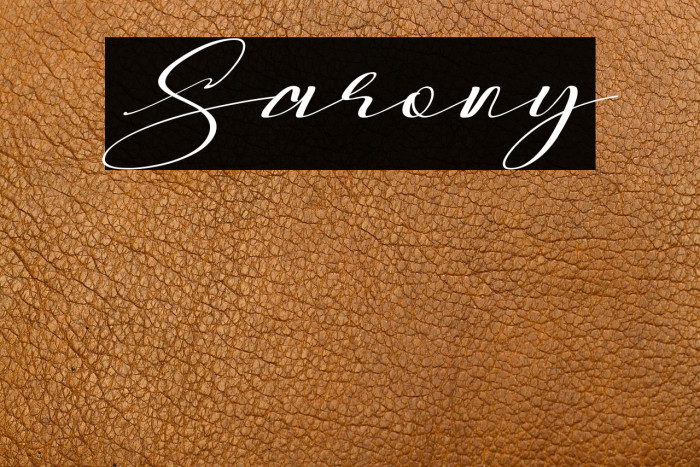 Sarony Example 2