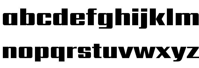 Sarpanch Black Font LOWERCASE