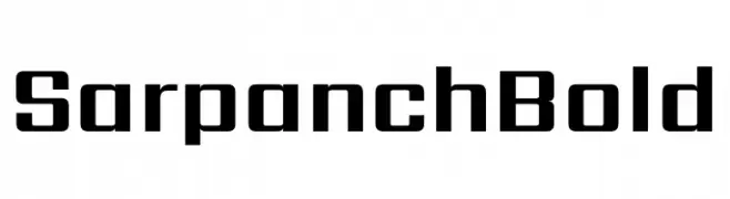 Sarpanch Bold  baixar fontes gratis