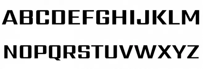 Sarpanch Bold Font Litere mari