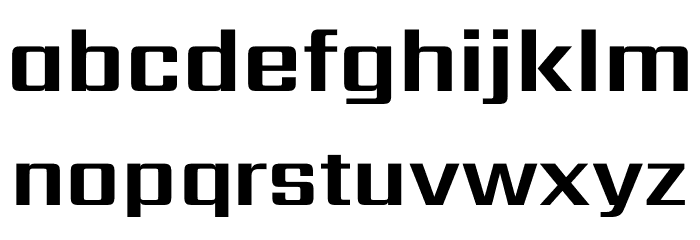 Sarpanch Bold Font LOWERCASE