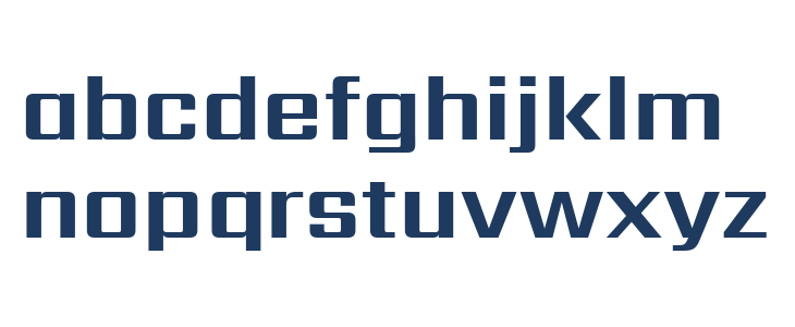 Sarpanch Bold Lowercase