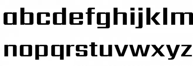 Sarpanch Bold Font LOWERCASE