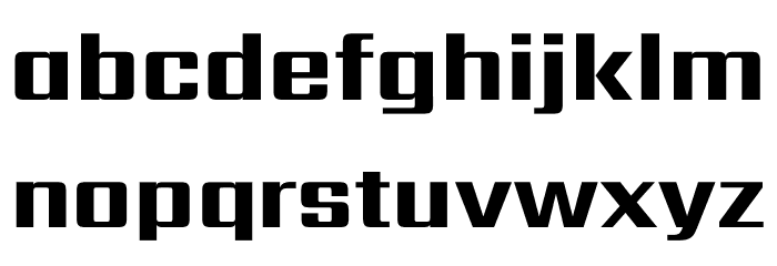 Sarpanch ExtraBold Font LOWERCASE