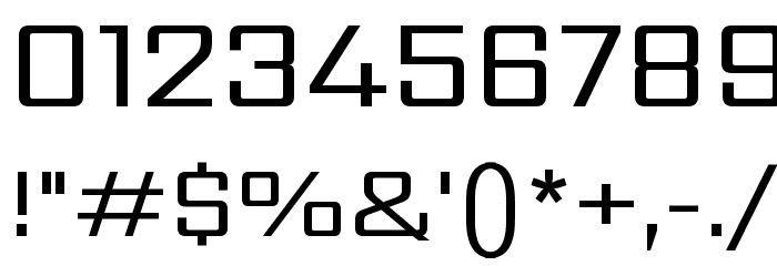 Sarpanch Regular Font OTHER CHARS