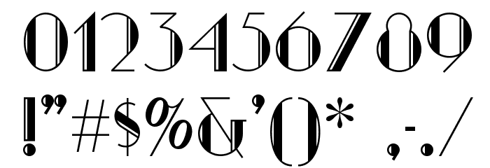 Sarsaparilla NF Font OTHER CHARS