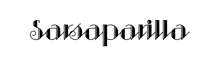 Sarsaparilla  免费字体下载