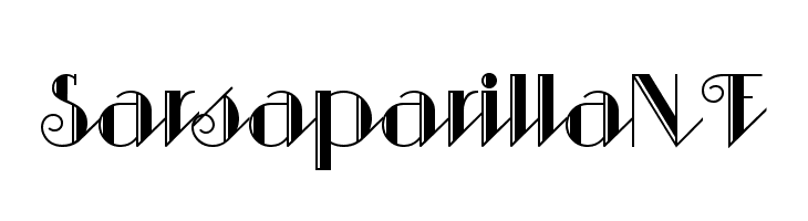 SarsaparillaNF  Скачать бесплатные шрифты