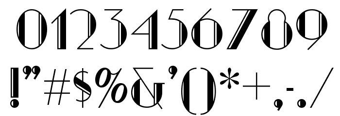 SarsaparillaNF Font OTHER CHARS