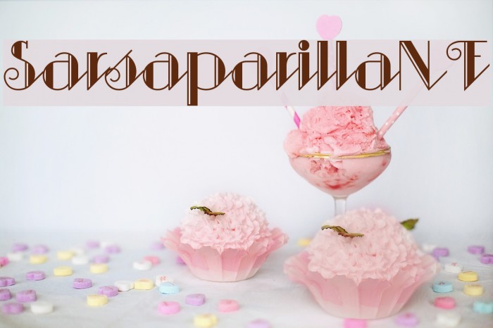 SarsaparillaNF Font examples