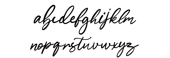 Sartadi Font LOWERCASE