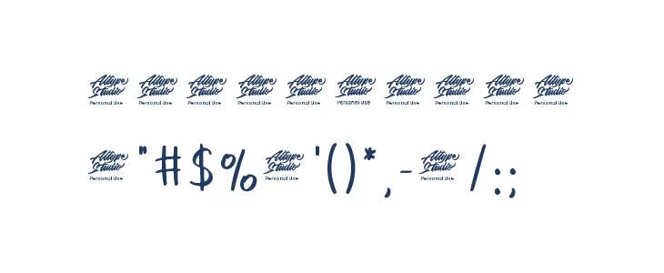 Sarthane Regular Font OTHER CHARS