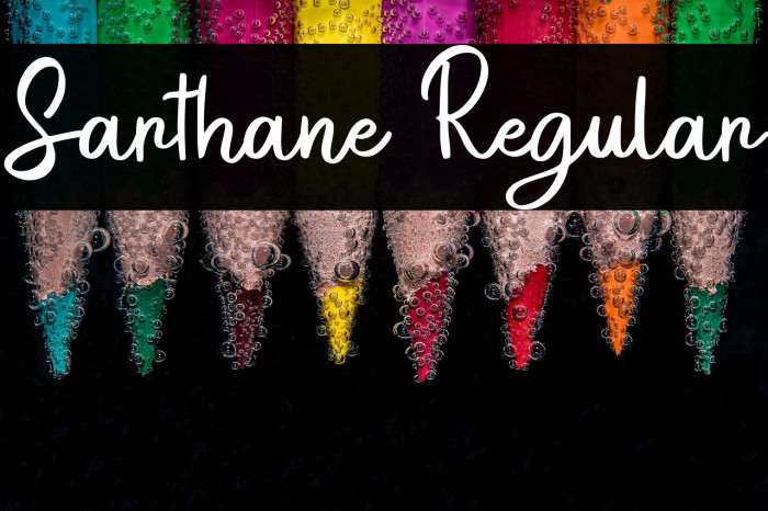 Sarthane Regular Example 1
