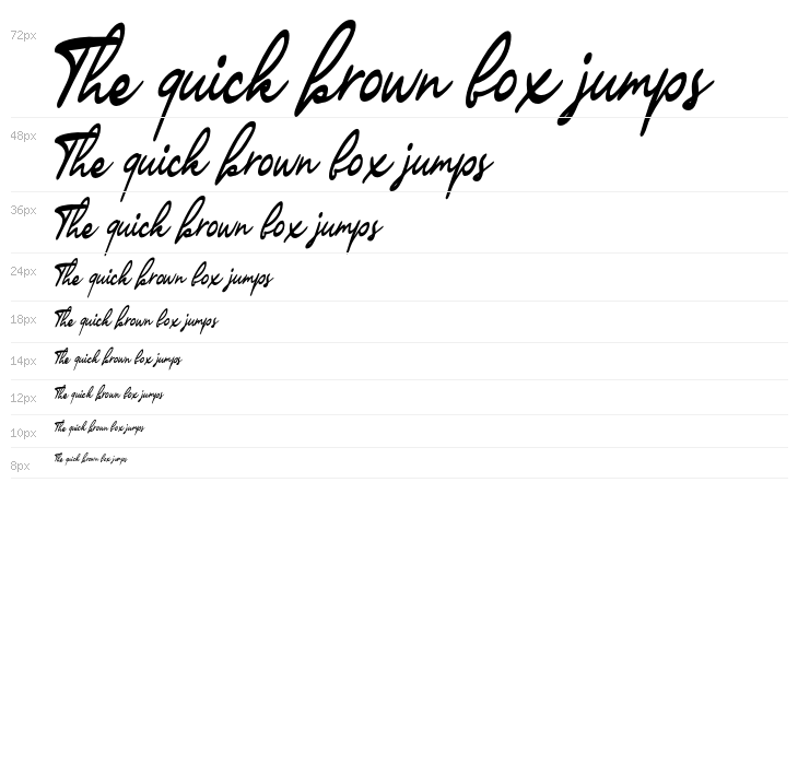 SarticScriptDEMO-Regular Waterfall